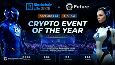 Blockchain Life Returns to Dubai — Featuring the Debut of AI Future!