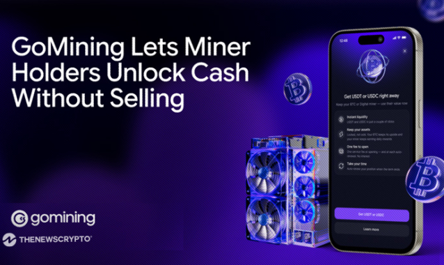 GoMining Launches Instant Funds for Eligible Digital Bitcoin Miners