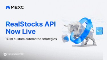 MEXC Launches RealStocks API With 0 Commissions for Quantitative Traders