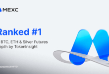 MEXC Ranks No. 1 in Near-Touch BTC, ETH and Silver Futures Depth, TokenInsight's July Liquidity Report Shows