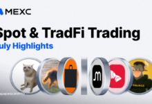 MEXC's July Highlights: Stock Futures Volume up 111%, Tokenized Equities Take 62% of TradFi Spot