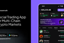MoonRush Launches Social Trading App Combining On-Chain Market Discovery and AI-Powered Risk Protection