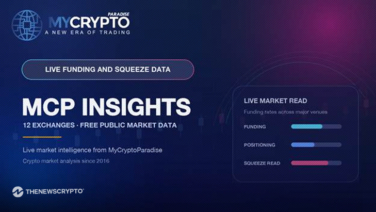 MyCryptoParadise Launches MCP Insights: Free Live Crypto Funding Rates and Squeeze Probability Across 12 Exchanges