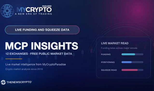 MyCryptoParadise Launches MCP Insights: Free Live Crypto Funding Rates and Squeeze Probability Across 12 Exchanges