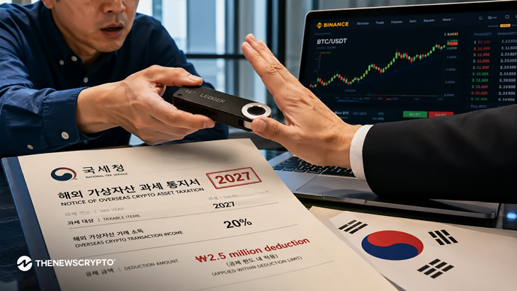 South Korea Confirms 22% Crypto Tax on Private Wallets, Foreign Exchanges