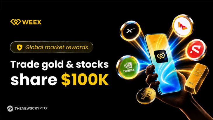 WEEX TradFi Trading Fest Season 4: Trade Gold & Stocks To Share a $100K Prize Pool