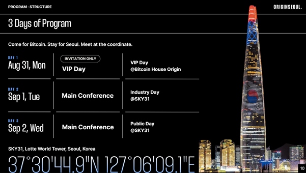 OriginX Brings Bitcoin Leaders From 22 Countries and More Than 70 Partners to Seoul for ORIGIN SEOUL 2026