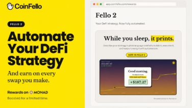 CoinFello Unveils Fello 2 for Automated DeFi Strategies