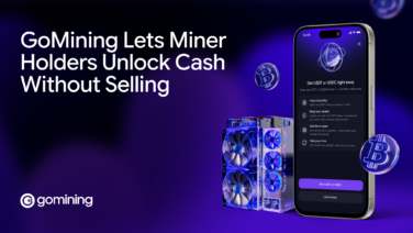 GoMining Launches Instant Funds for Eligible Digital Bitcoin Miners