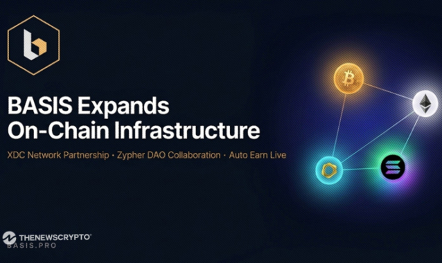 BASIS.pro Expands On-Chain Infrastructure with XDC Network Partnership and Zypher DAO as Auto Earn Goes Live