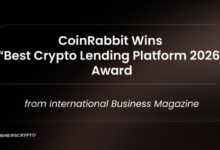 CoinRabbit Wins “Best Crypto Lending Platform 2026” Award from International Business Magazine