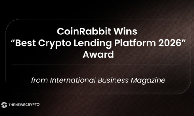 CoinRabbit Wins “Best Crypto Lending Platform 2026” Award from International Business Magazine