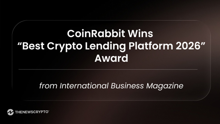 CoinRabbit Wins “Best Crypto Lending Platform 2026” Award from International Business Magazine