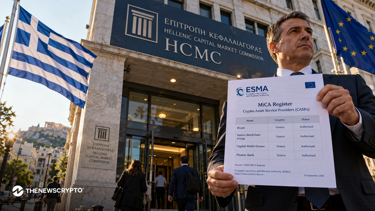Greece Enters ESMA MiCA Register With Four Crypto Firms