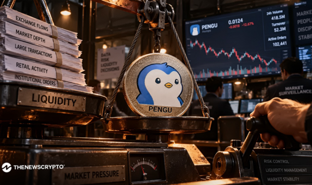 Pudgy Penguins (PENGU) Tests Resistance, Pushes Toward Intraday Highs