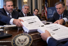 Ripple CEO Brad Garlinghouse Urges Senate to Back CLARITY Act, Says Trades “Weren’t Small”