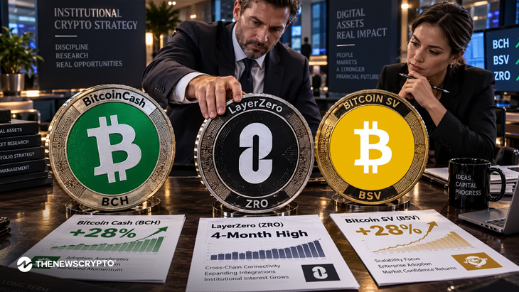 Top Crypto Gainers Today: Bitcoin Cash, Bitcoin SV and LayerZero Post Double-Digit Gains