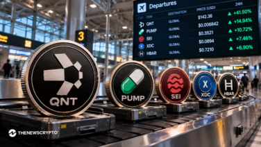 Top 5 Crypto Gainers Today: Quant, HBAR, PUMP, SEI and XDC Post Strong Gains