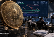 Bitcoin Slides Toward $75K as CLARITY Act Setback, Fed Uncertainty Weigh on BTC