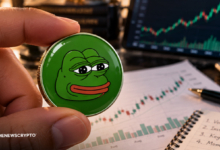 Pepe Coin Surges Above $0.000005 as Meme Coin Rally Lifts PEPE Nearly 50% This Week