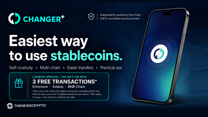 Changer+ Launches Stablecoin-First Self-Custodial Wallet to Make Stablecoins Easier to Use