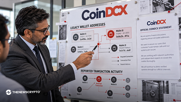 CoinDCX Rejects New $16M Security Breach Claims, Says Old Wallet Activity Is Unrelated