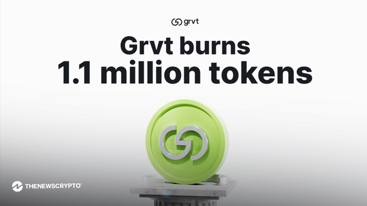 GRVT Burns 1.1 Million Tokens as Countdown to Grvt 2.0 Begins
