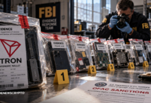 OFAC Sanctions Seven TRON Addresses Linked to Tren de Aragua ATM Scheme