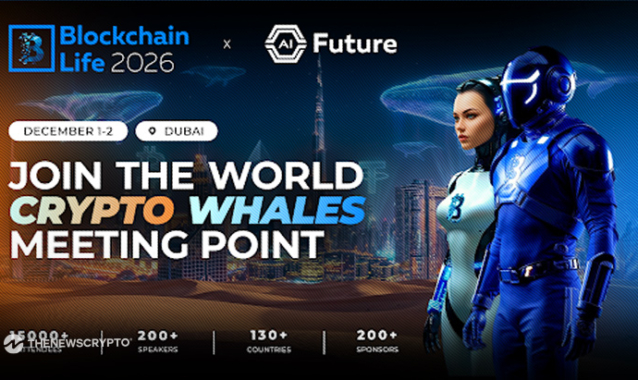 TheNewsCrypto will be at Blockchain Life 2026 – see you in Dubai on December 1-2