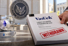 VanEck Withdraws SEC Filing for Proposed Lido Staked Ethereum ETF