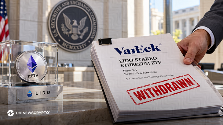 VanEck Withdraws SEC Filing for Proposed Lido Staked Ethereum ETF